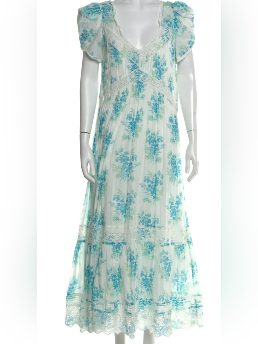 Love Shack Fancy Galil Maxi dress size 12